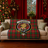 Fullerton Tartan Crest Quilt